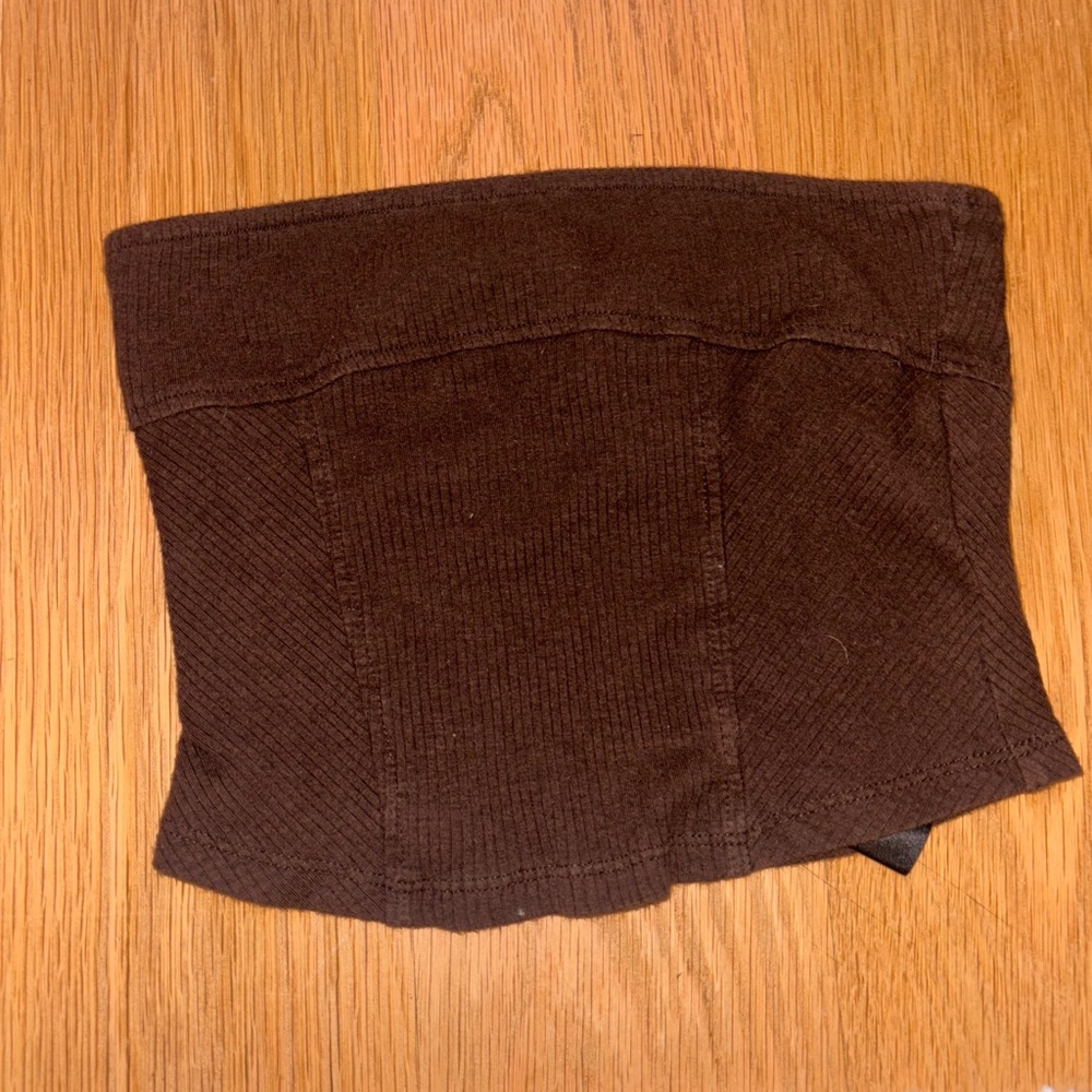 Urban Outfitters Dark Brown Tube Top